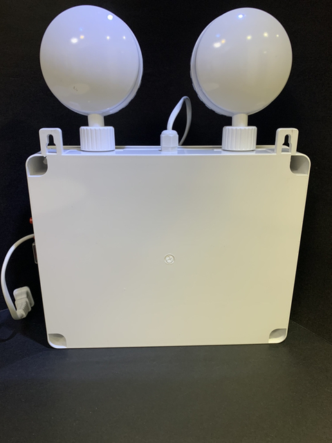 LED wiederaufladbare, maßgeschneiderte batteriebetriebene, wasserfeste IP65-Twin-Head-Notfalllampe