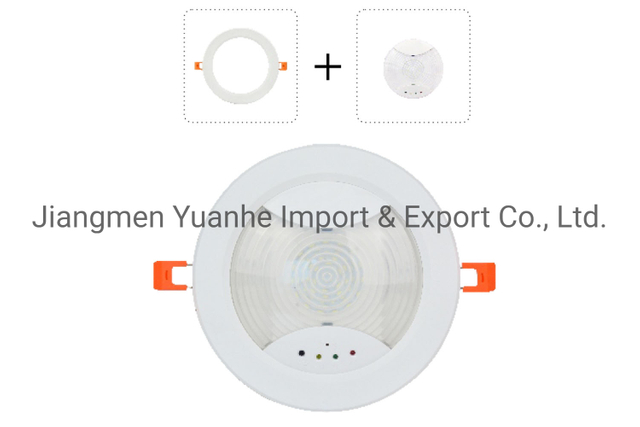 Integrierte wiederaufladbare LED-Notfall-Deckenleuchte