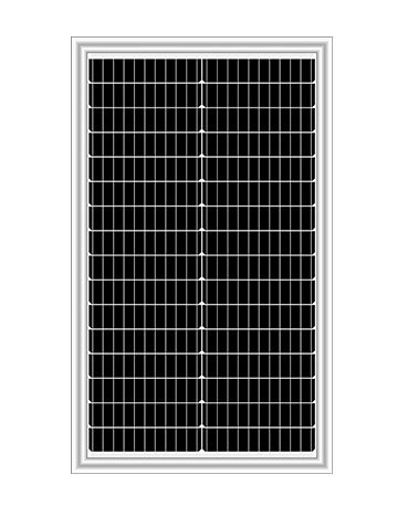 Solarpanel PV-Panel Monokristallines Glasmodul 50W 32PCS Solarzellen Solarenergiesystem
