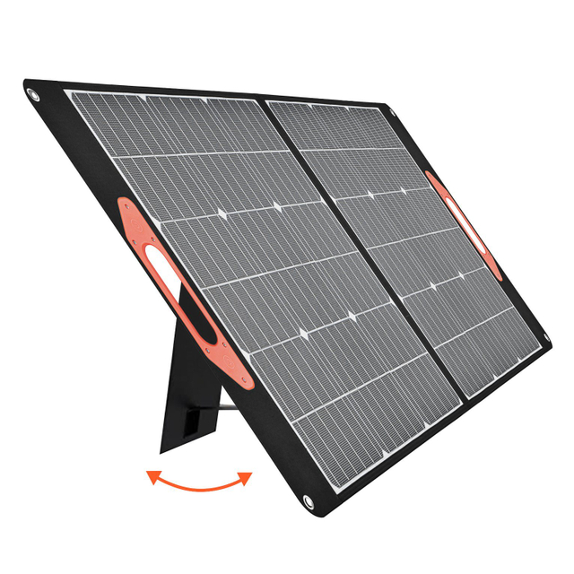 Zusammenklappbares Solarpanel ETFE-laminiertes Mono-Solarpanel 100 W Stoff-Solarpanel