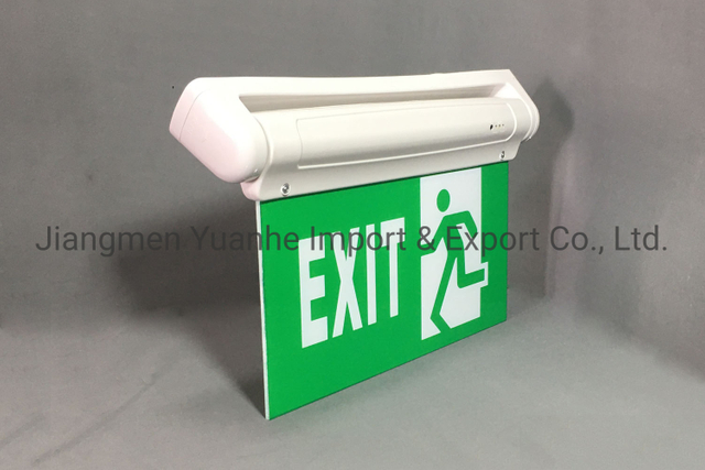 LED-Notausgangsleuchte mit drehbarem Kopf