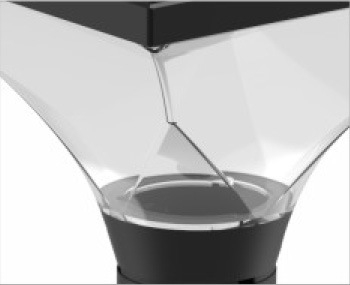 Solar-Rasenleuchte für den Außenbereich, Solar-Gartenleuchte, LED 5730, Lichtquelle, Art. 211