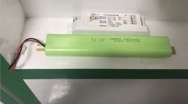 Notfall-Treiberset mit wiederaufladbarem Akku für LED-Innenlampen