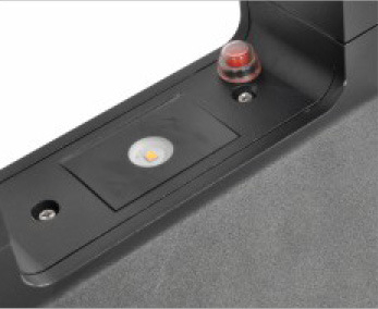 Solar-Rasenleuchte für den Außenbereich, Solar-Gartenleuchte, Lichtquelle CREE 3535, Art. 184