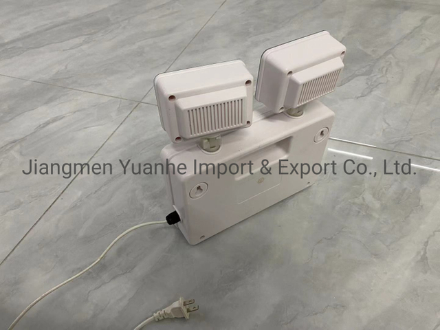 Wasserdichte Notfall-LED-Doppelpunktleuchte mit Backup-Batterie