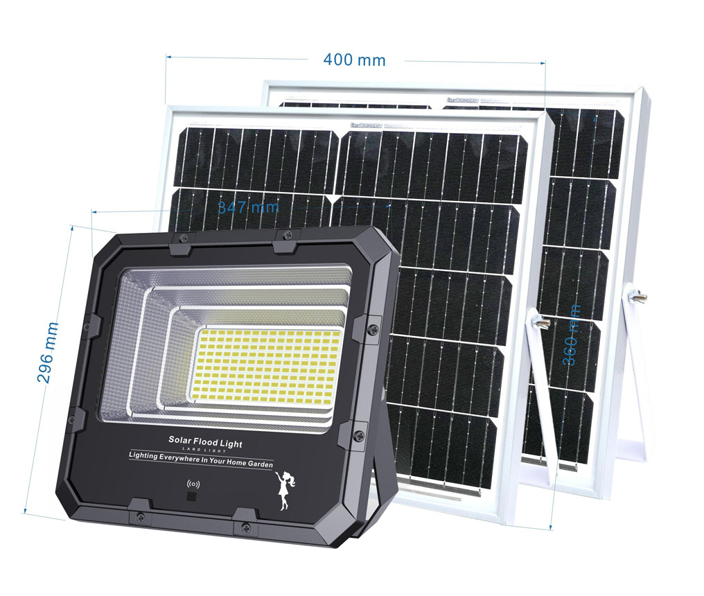 Solar-Landlicht für den Außenbereich / Solar-LED-Licht / Solar-Flutlicht 300 W