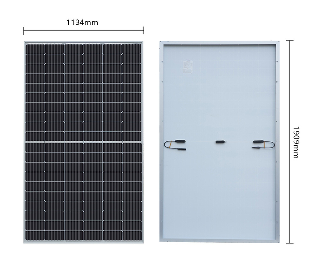 Solarmodul, PV-Modul, Mono-Halbglas-Modul, 450 W, 120 Stück, Solarzellen, Solarenergiesystem