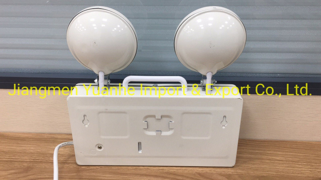 LED-Notfallleuchte mit zwei Köpfen, IP65 wasserdicht