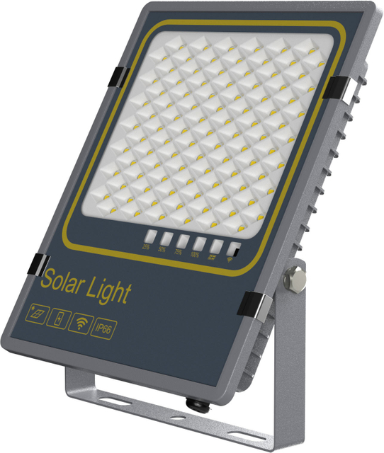 Solar-LED-Licht, Solar-Straßenlaterne, Solar-Flutlicht, Batteriekapazitätsanzeige, 50 W, 100 W, 200 W, 300 W, Außenleuchte