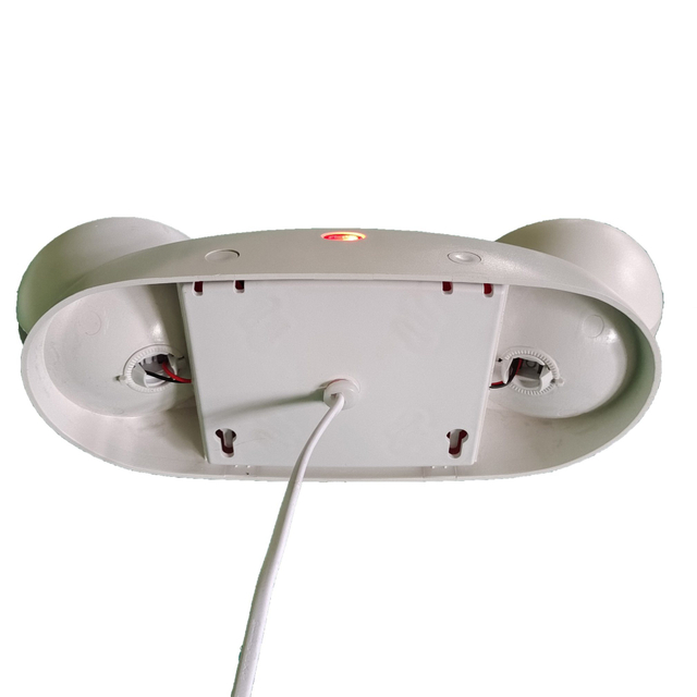 Wiederaufladbare LED-Notfall-Doppelkopfleuchte