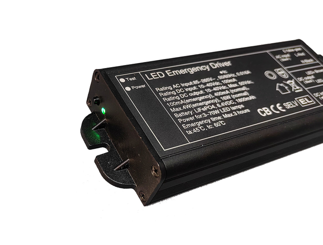 LED-Notfalltreiber für 3-70-W-LED-Lampe, Notfalltreiber-Kits mit Backup-Batterie