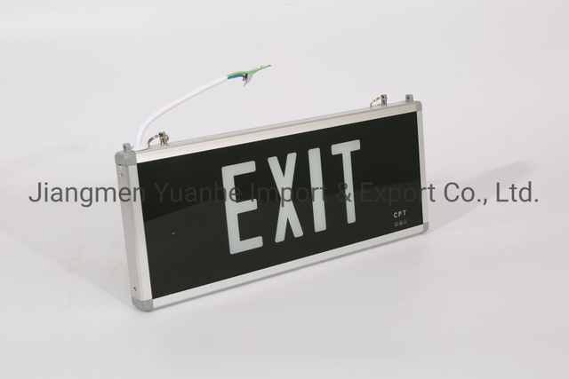 Traditionelle LED-Notausgangsleuchte/-schild