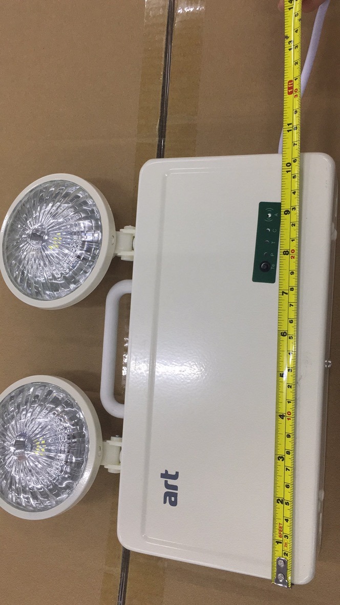 LED-Notfallleuchte mit zwei Scheinwerfern, 2 W