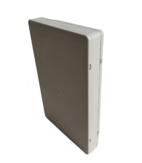 Wiederaufladbares LED-Notlicht für Notausgangsschilder aus Kunststoff mit weißem Gehäuse